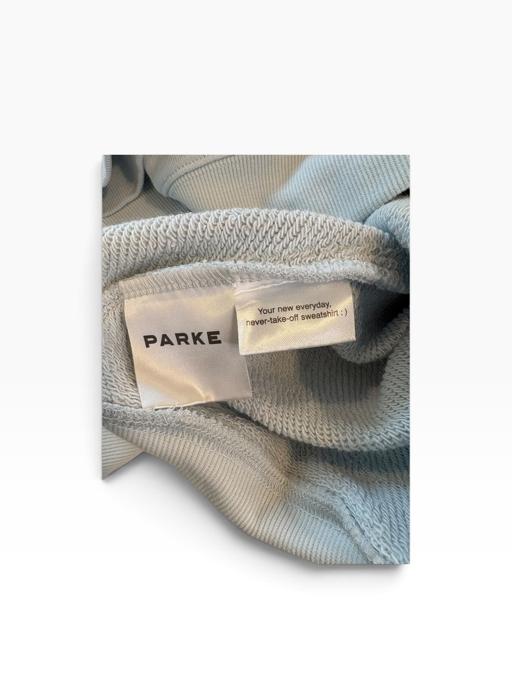 PARKE Birthday Frosting Varsity Mockneck L/XL NEW - Picture 9 of 14